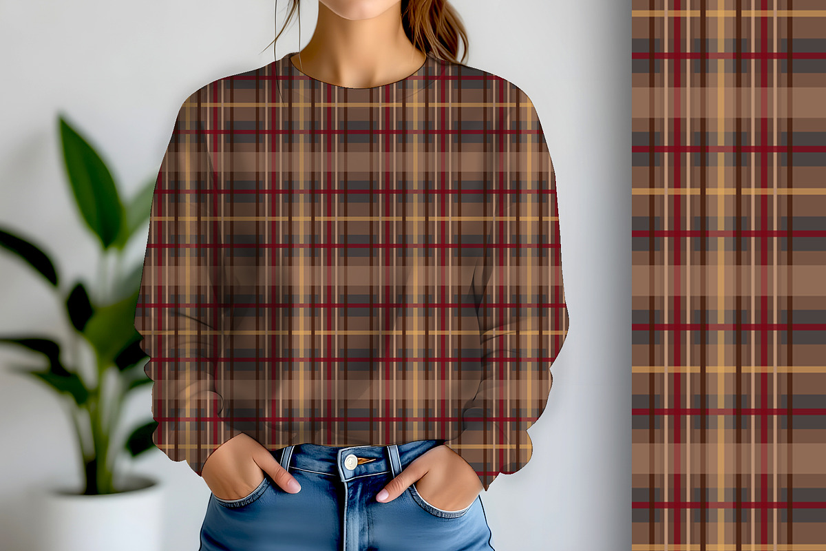 Regal Rich Plaid Seamless Pattern, a Pattern Graphic by Sharon Schwalbe (Photo 1 of 6)