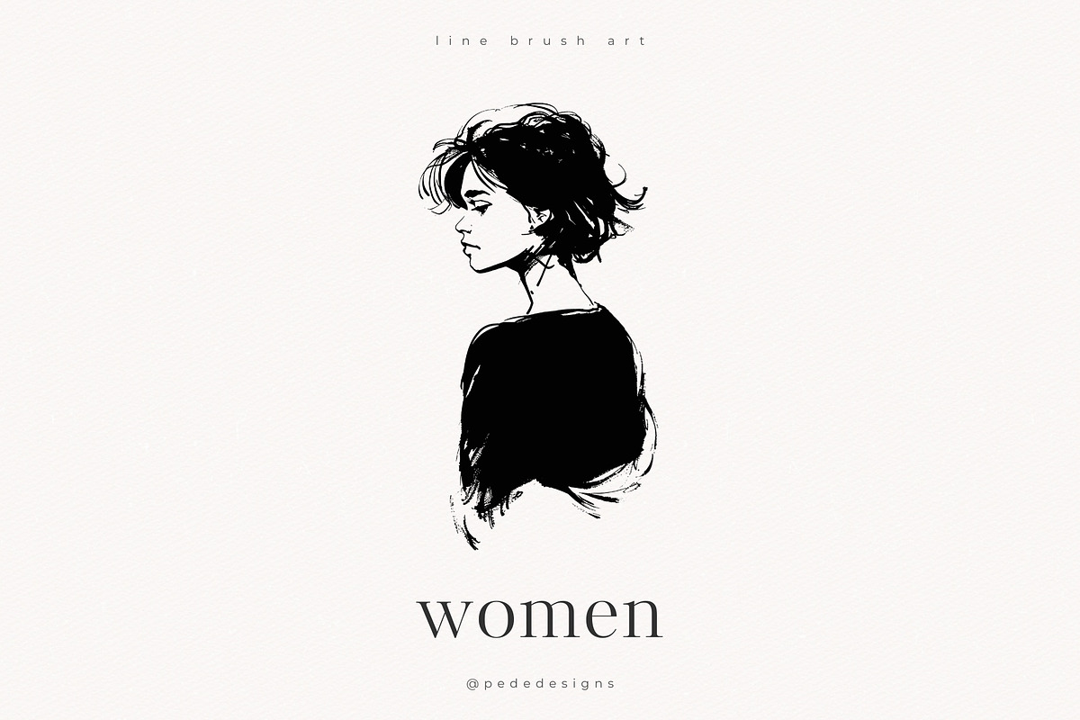 Women II, a Person Illustration by PeDe Designs (Photo 3 of 6)