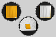 Mockup of a Large Bath / Beach Towel, a Household Mockup by Grow Design Craft Studio (Thumbnail 3 of 7)
