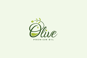 Olive Oil Logo Design, a Branding & Logo Template by yopie