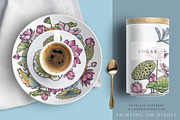 Lotus, Koi, Dragonflies. Vector Set, a Pattern Graphic by Molly art (Thumbnail 10 of 14)