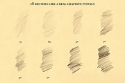Procreate Pencil Brushes, a Brush Add-On by GearShift (Thumbnail 4 of 6)