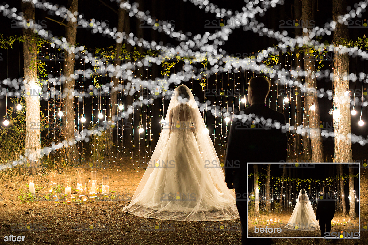 String light Photoshop overlay
