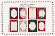Lace Noir Christmas Collection, a Seasonal Illustration by lokko studio (Thumbnail 11 of 13)