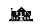 House Home Silhouette Vector Bundle, an Illustration by Amazin_art (Thumbnail 25 of 51)