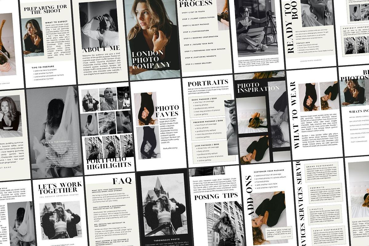 Photography Instagram Templates, a Social Media Template by Blush Created (Photo 7 of 19)