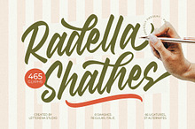 Radella Shathes Bold Calligraphy