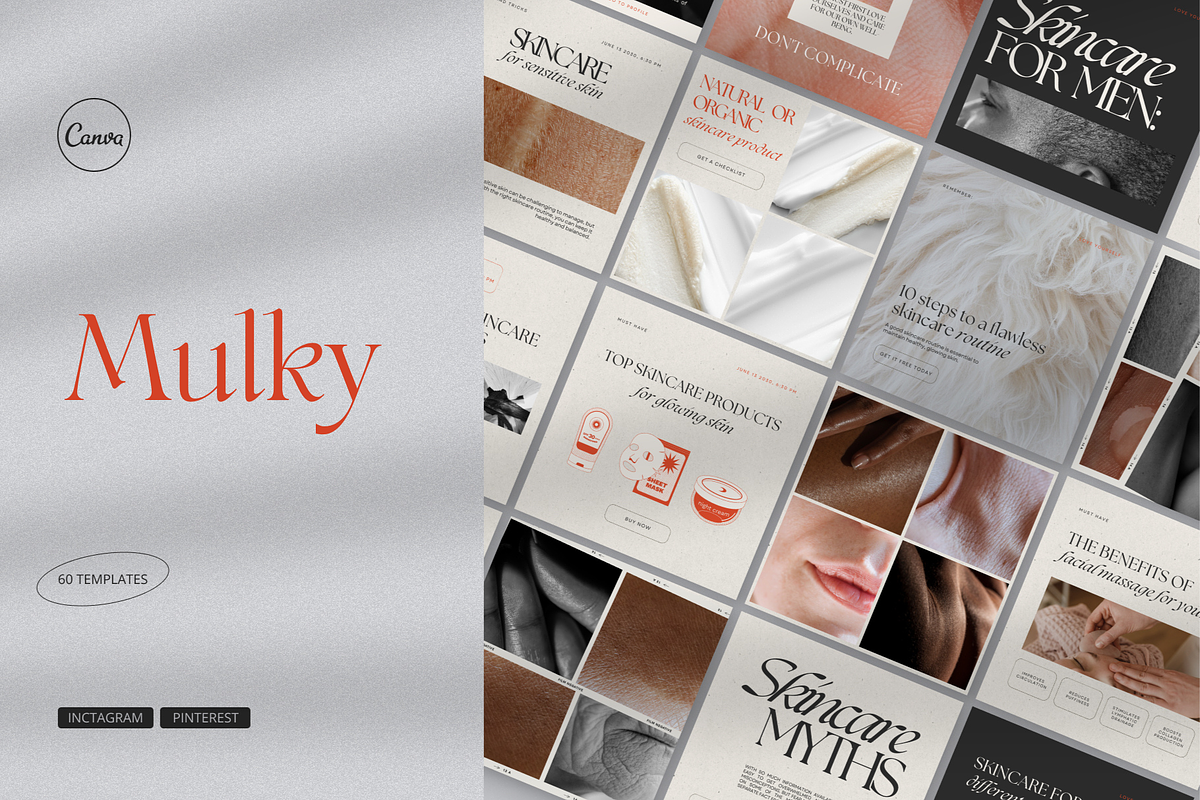 MULKY / Social Media Kit, a Social Media Template by Olg Store (Photo 1 of 11)
