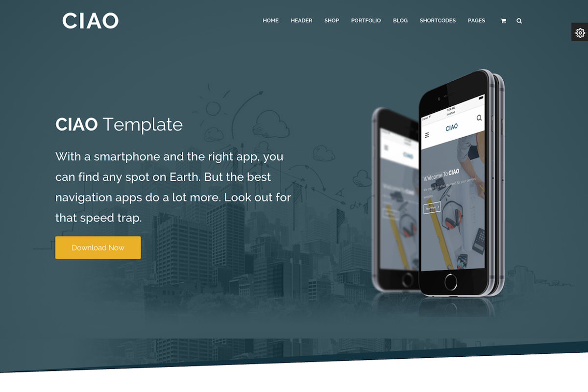 CIAO - Multi-Purpose WordPress Theme, a WordPress Template by CIAOThemes (Photo 5 of 5)
