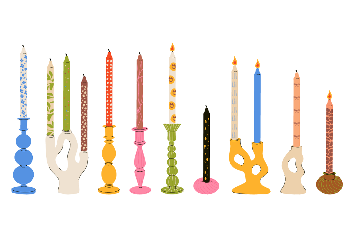 150+ Candle Making Clipart Set, an Object Illustration by Zeukaa (Photo 6 of 15)