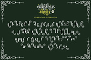 Christmas Dignity - Swirl Serif Font, a Serif Font by Airotype (Thumbnail 14 of 15)