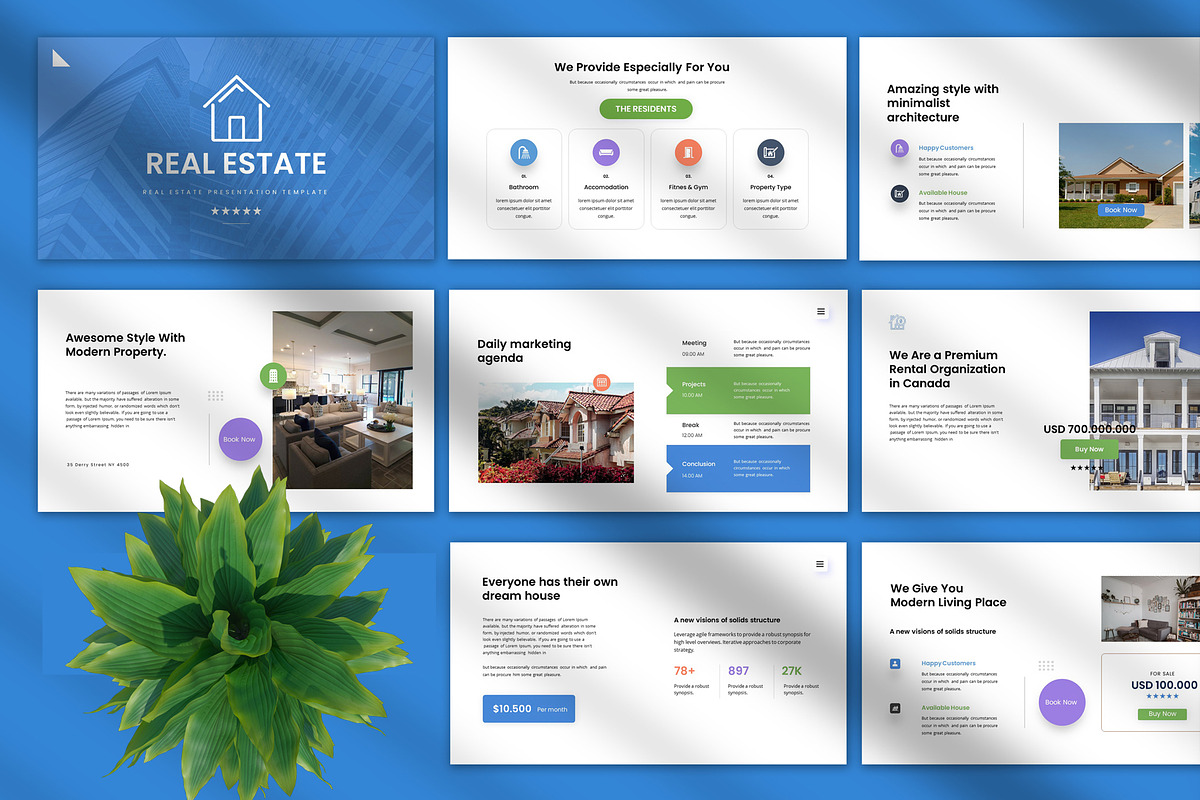 Real Estate Template, a Presentation Template by Pradaxa (Photo 9 of 9)