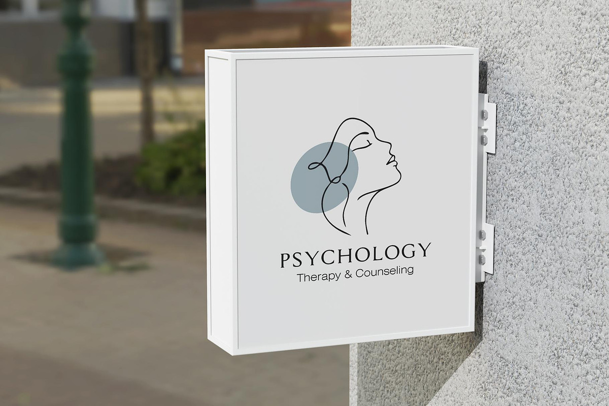 Minimalist Psychology Logo, a Branding & Logo Template by YUDesignStore (Photo 9 of 9)