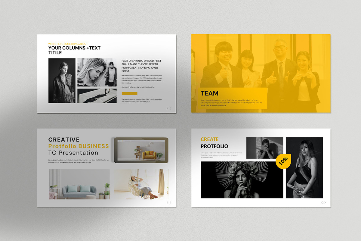 Business Plan Presentation Template, a Presentation Template by Dream-Lab (Photo 4 of 7)
