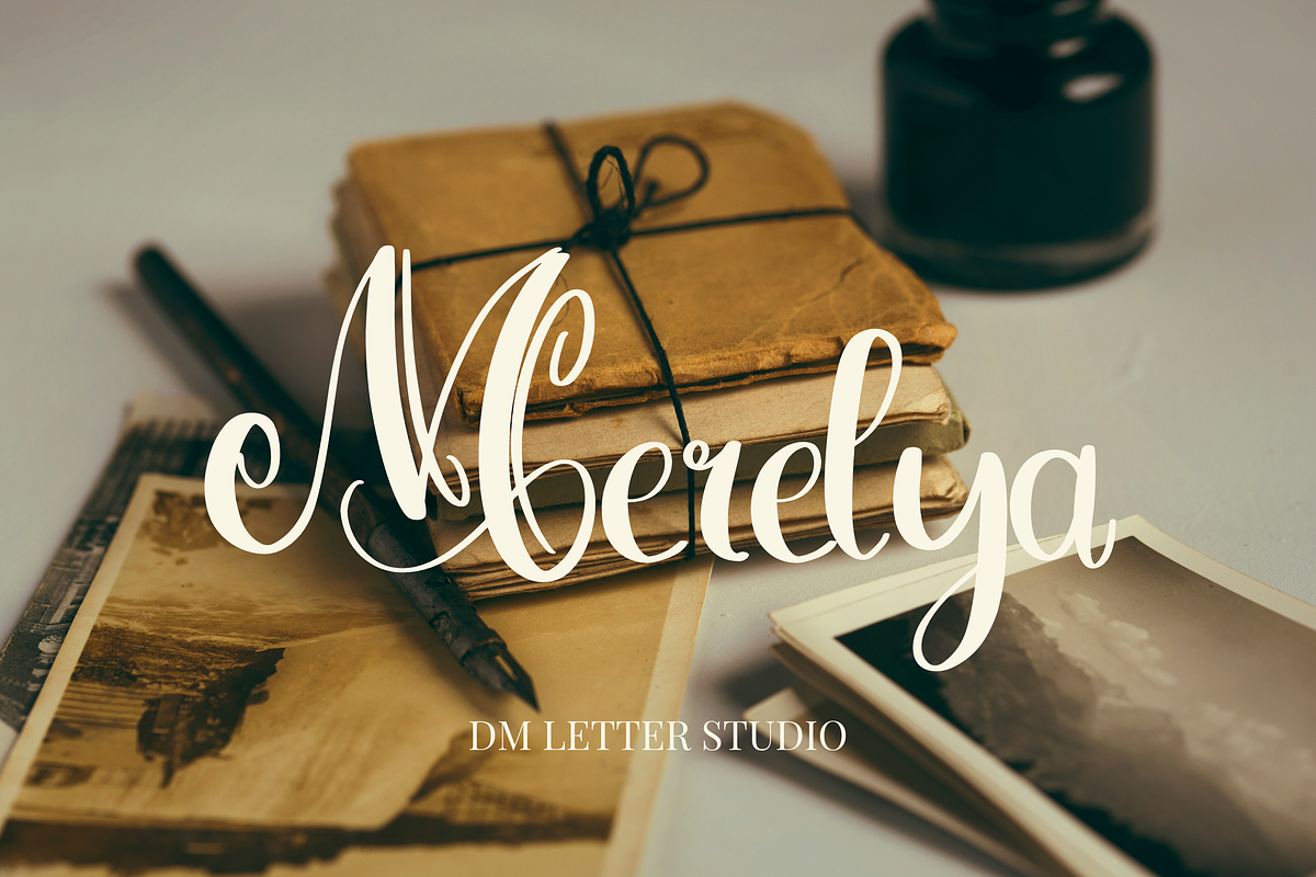 Merelya, a Handwritten Font by Dm Studio (Photo 2 of 10)
