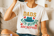 Dads with Beards Are Better SVG PNG, a Graphic by mh_arif (Thumbnail 2 of 4)