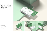 Business Card mockup, an Advertising Mockup by Graphicbars (Thumbnail 1 of 6)