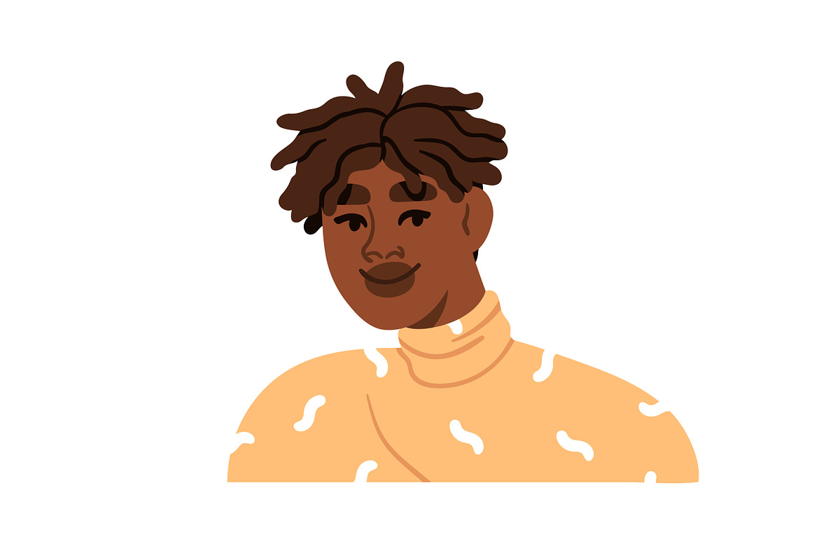 African-American women portraits set, a Person Illustration by Good Studio (Photo 6 of 16)