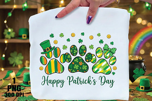 Dog St Patricks Day Dog Mom Png, an Illustration by Daily.Designs
