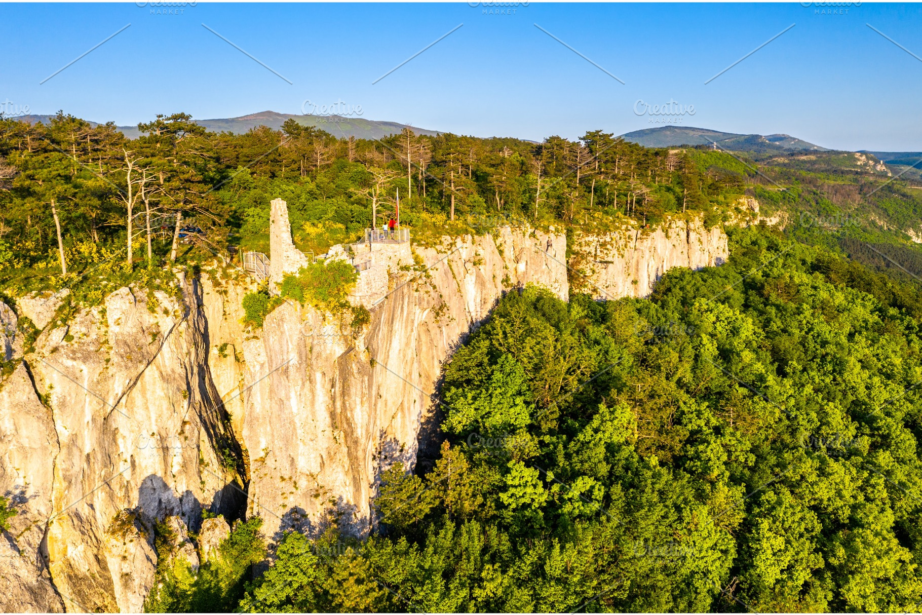 Crni Kal Castle of San Sergio in, an Architecture Photo by Leonid Andronov