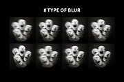 Motion Blurry Effect Actions, an Action Add-On by B/B STUDIO (Thumbnail 5 of 5)