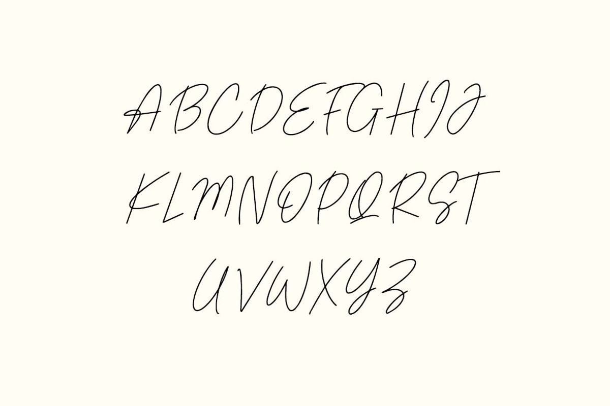 Simplhand Modern Calligraphy Font, a Handwritten Font by UICreative (Photo 7 of 13)