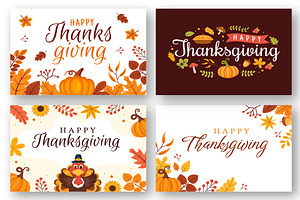 17 Happy Thanksgiving Illustration