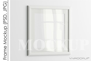 Frame Mockup PSD JPG, a Print Template by VNmockup