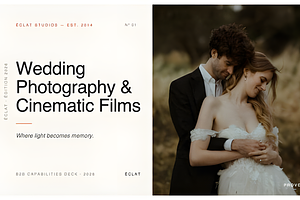 Wedding Photography PowerPoint, a Presentation Template by Coco Bloom