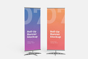 Roll-Up Banner Display Mockup Bundle, an Advertising Mockup by graphypix (Thumbnail 13 of 14)