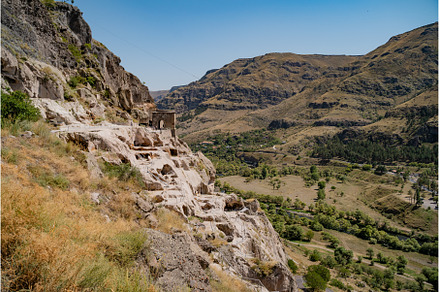 Vardzia, a cave monastery in Georgia