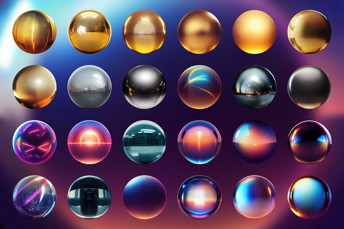 310 Abstract & Sphere PNG Elements, an Object Graphic by Graphicdome (Photo 10 of 52)