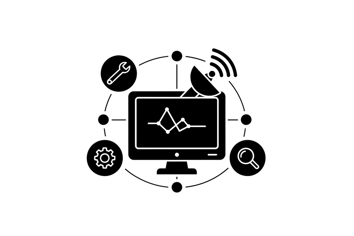 Analytics Optimization Silhouette, an Illustration by hafijul (Photo 5 of 14)