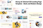 Next.js & Tailwind CSS Landing Page, a Landing Page Template by WebMasteryStudio (Thumbnail 2 of 6)