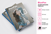 BlueFox - A5 mini magazine template, a Magazine Template by IndieStock (Thumbnail 1 of 8)