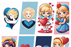 19 Premium Fantasy Art & Icon Heart