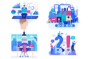 Company website vector Illustrations, a Work Illustration by Grivina's shop (Thumbnail 4 of 25)