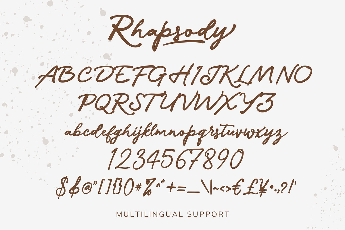 Rhapsody, a Script Font by Gatype (Photo 9 of 9)