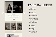 Luxury Wix Website Template, a Wix Template by AdvertFox (Thumbnail 3 of 10)