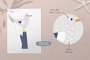 Ocean Life. Nautical Illustrations., an Animal Illustration by Lori Room (Thumbnail 14 of 15)