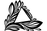 Decorative Celtic Triangle Floral, an Object Graphic by Creativeshirt (Thumbnail 17 of 18)