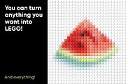 Toy Brick Effect Mockup, a Product Mockup by Salih Kizilkaya (Thumbnail 3 of 6)