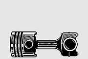 pistons vector, an Object Graphic by gabicotza (Thumbnail 2 of 2)