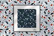 Northern Cardinal Seamless Patterns, a Pattern Graphic by Olya Haifisch (Thumbnail 4 of 6)