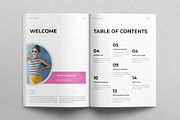 Fashion Magazine Template, a Magazine Template by E-Type (Thumbnail 2 of 7)