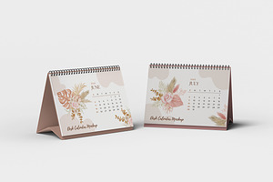 Desk Calendar Mockups