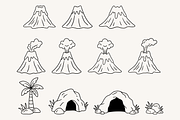 Cute Dinosaur Line Art Illustration, an Animal Illustration by Kusumaillustration (Thumbnail 6 of 9)