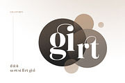 Hugiller - Stylish Serif, a Serif Font by Letterhend Studio (Thumbnail 8 of 9)