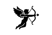 Cupid Angel Valentine Vector Bundle, an Illustration by jahid234 (Thumbnail 40 of 47)