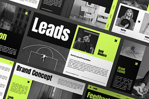 Leads Modern Presentation, a Presentation Template by Portocraft